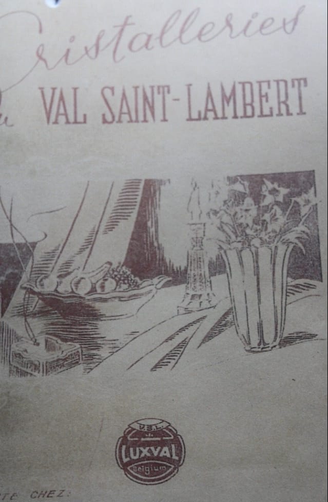 Gerro Val Saint Lambert -Art déco