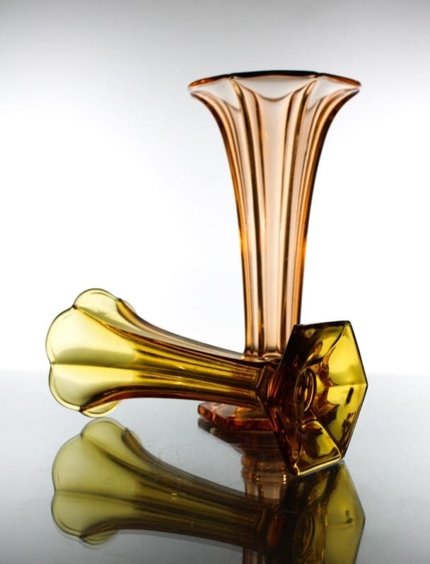 Val Saint Lambert Vase-Art Deco