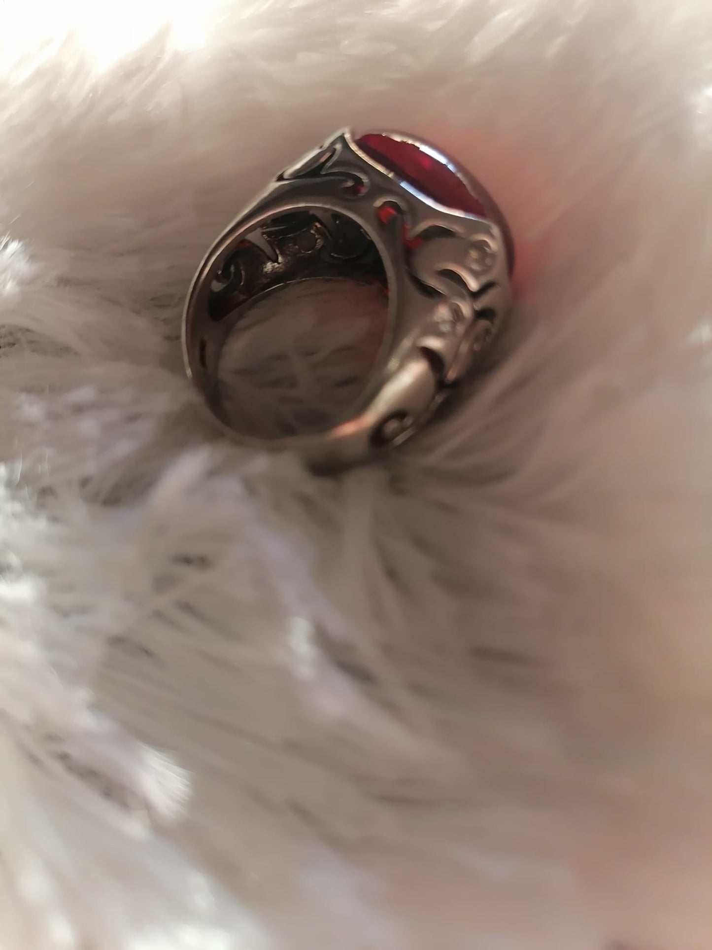 Anillo vintage plata esterlina 950