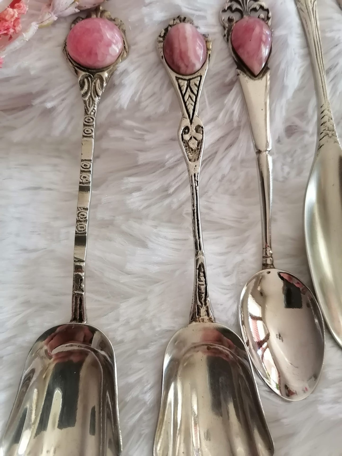 Art Nouveau Cucharas de postre /café