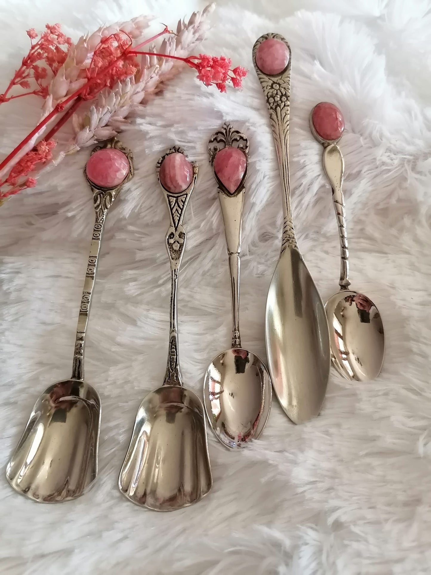 Art Nouveau Cucharas de postre /café